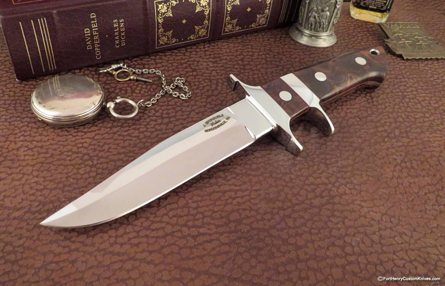 James Sponaugle - Loveless Jr Bear- Mirror Polished - Ironwood - DE