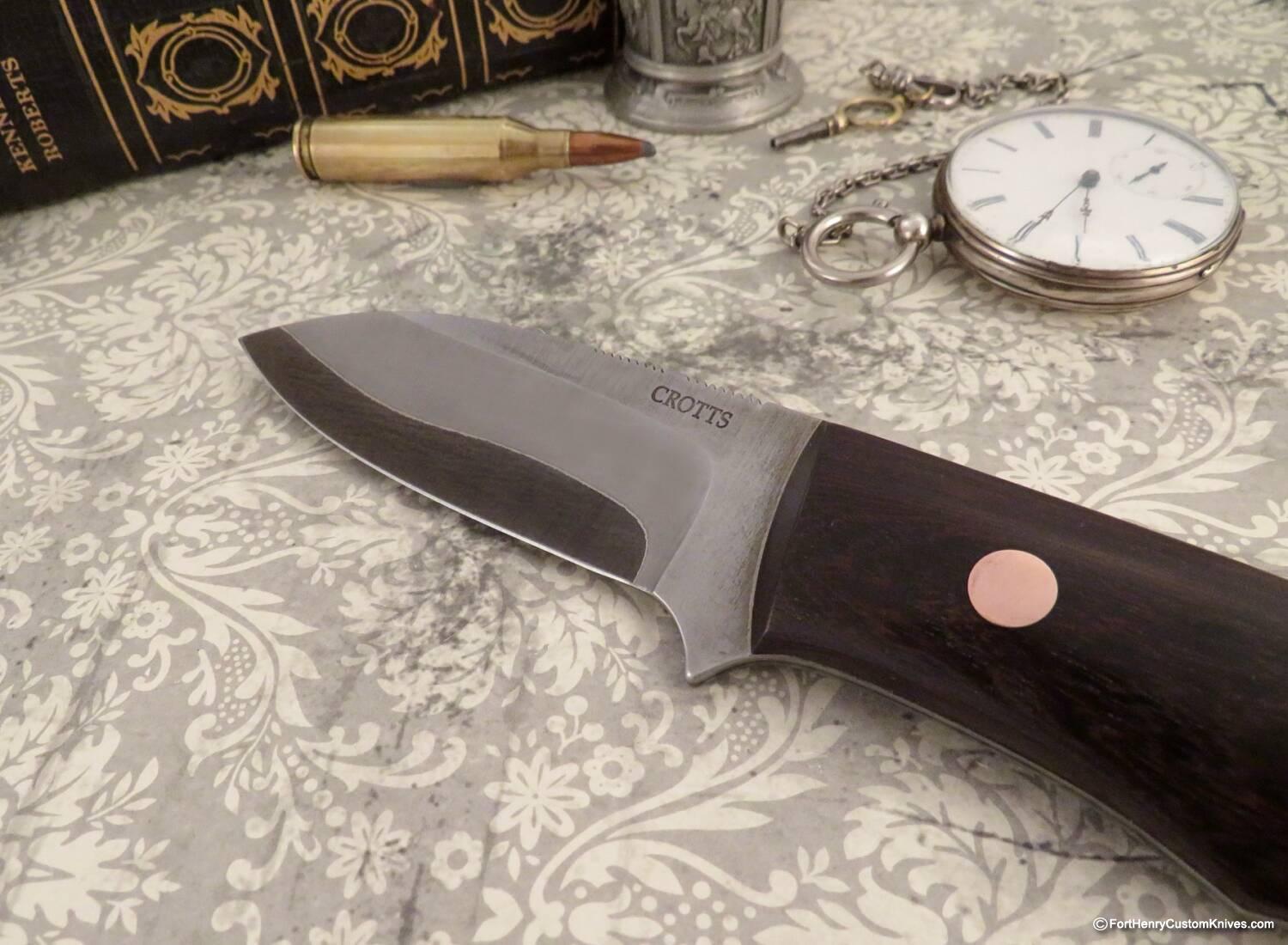 Dan Crotts - Rare Wharncliff Hunter - Forged San Mai - Copper - Image 2