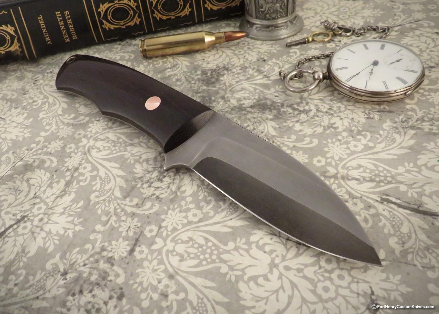 Dan Crotts - Rare Wharncliff Hunter - Forged San Mai - Copper - Image 4