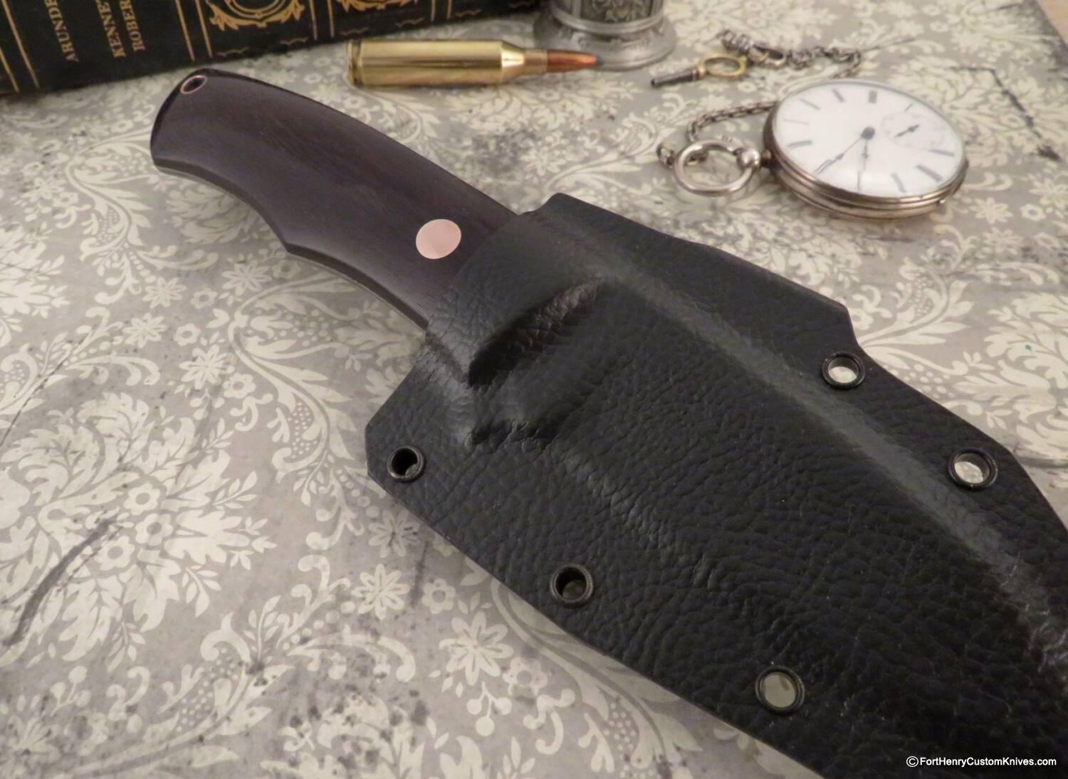 Dan Crotts - Rare Wharncliff Hunter - Forged San Mai - Copper - Image 6