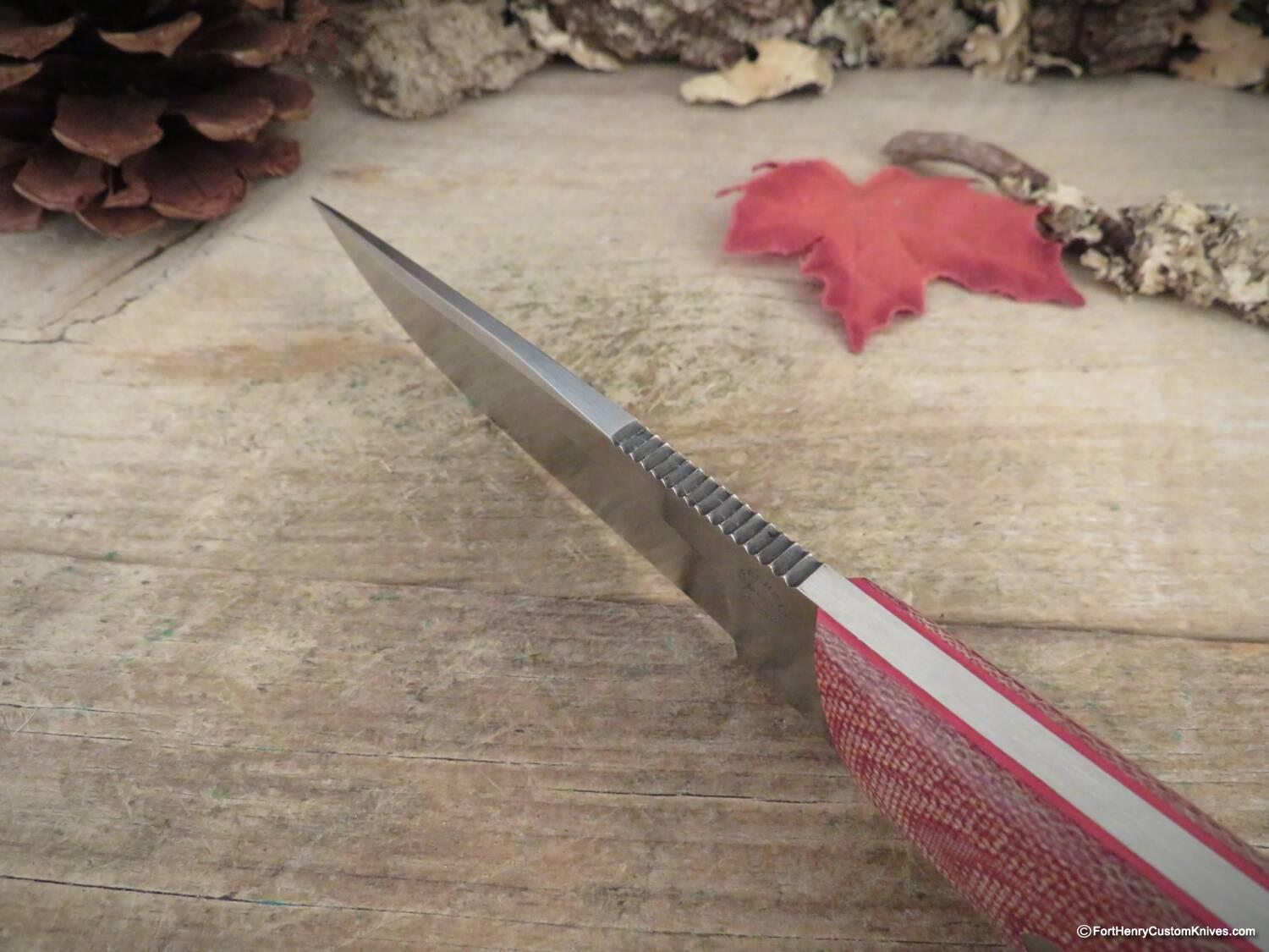 Bob Dozier - Custom Pro Guide - D2 - Natural Micarta - Image 3