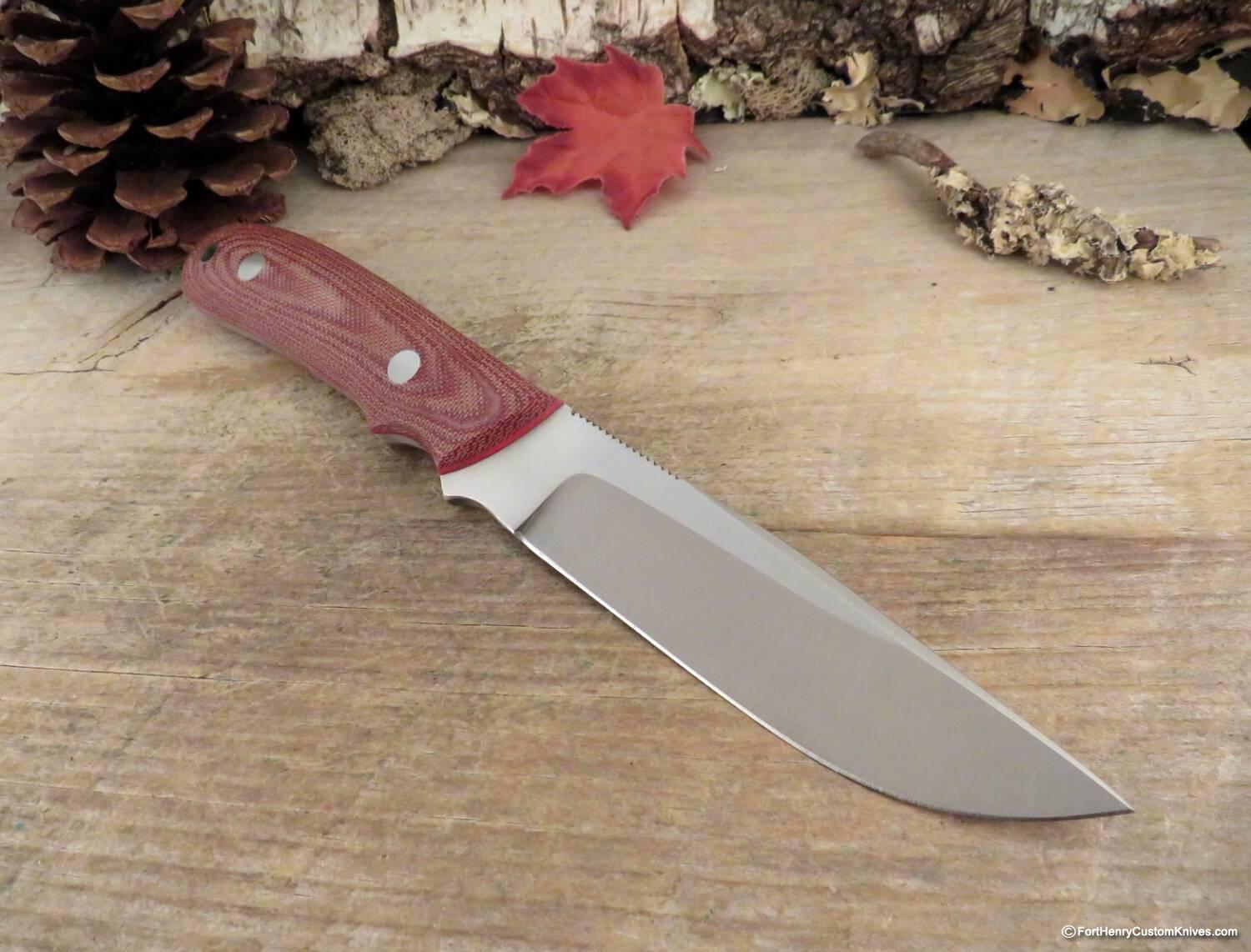 Bob Dozier - Custom Pro Guide - D2 - Natural Micarta - Image 5