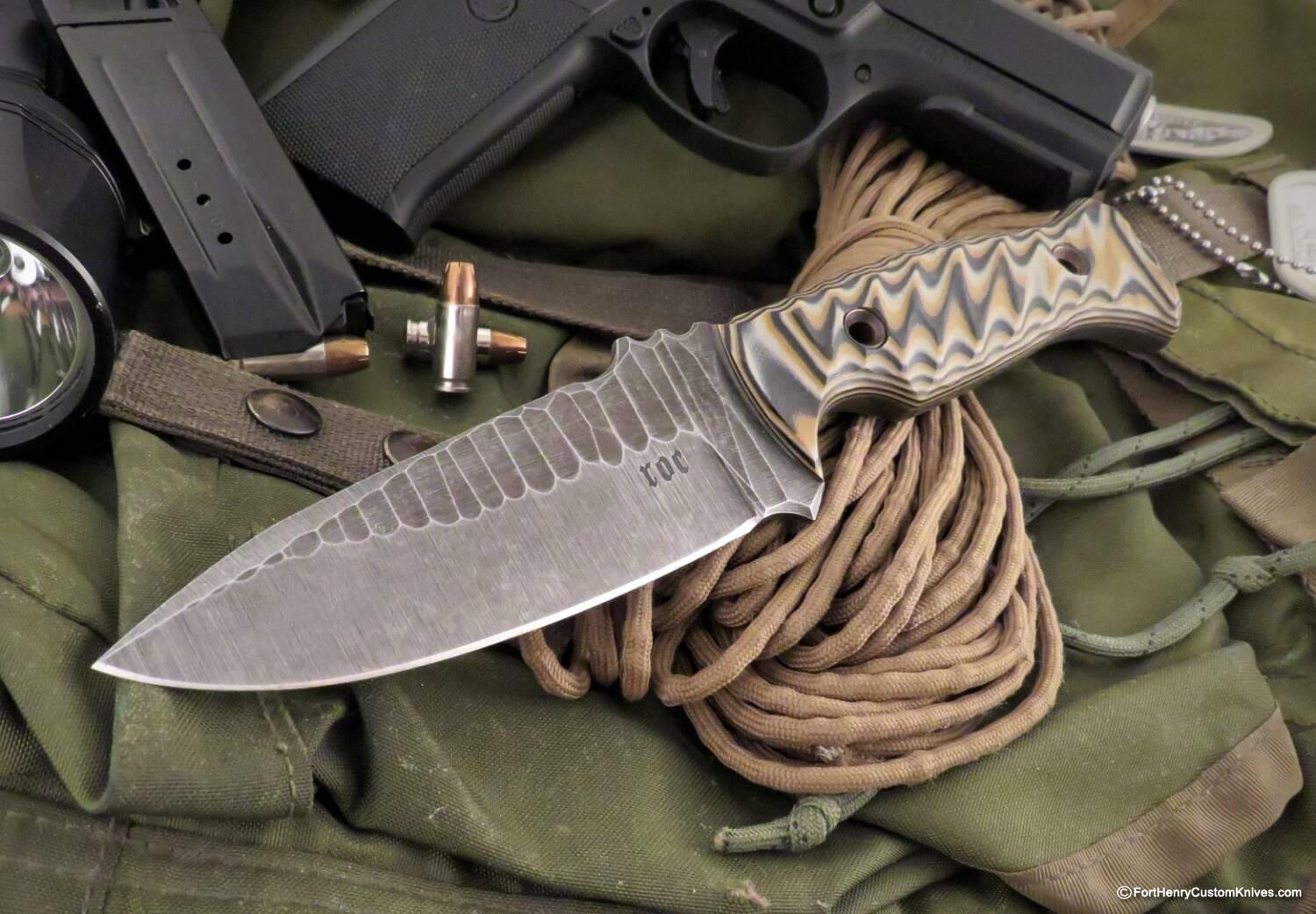 Ken Vehikite / Black Roc Knives - Custom RUHK - Camo