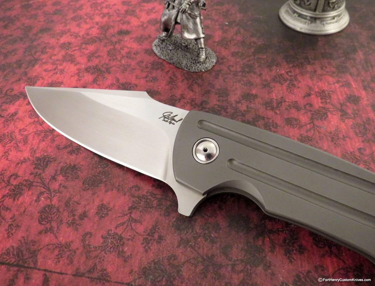 Jaco de Kock - PL1 Flipper - M390 - Titanium - Image 2