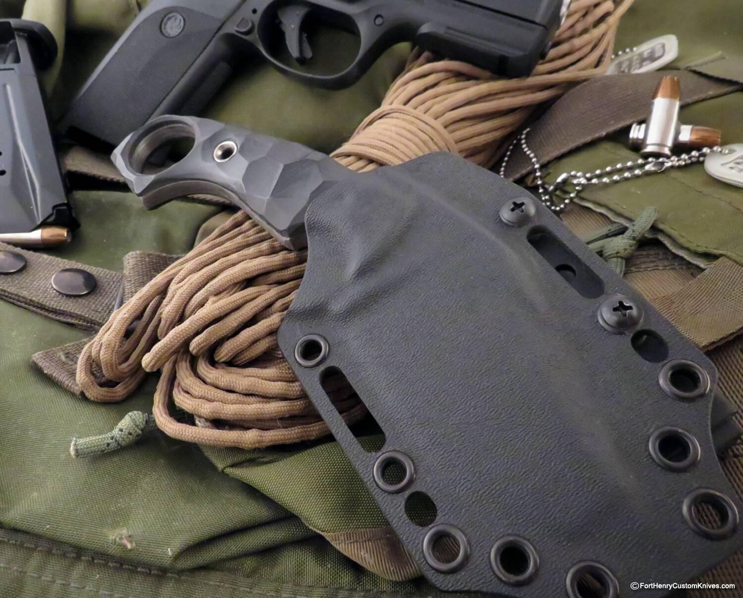 Ken Vehikite / Black Roc Knives - Custom Monkey Thumper - Image 6