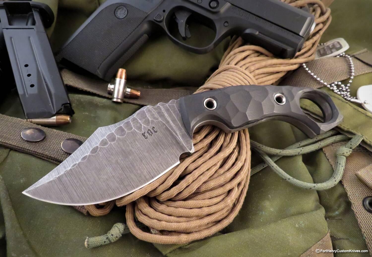 Ken Vehikite / Black Roc Knives - Custom Monkey Thumper