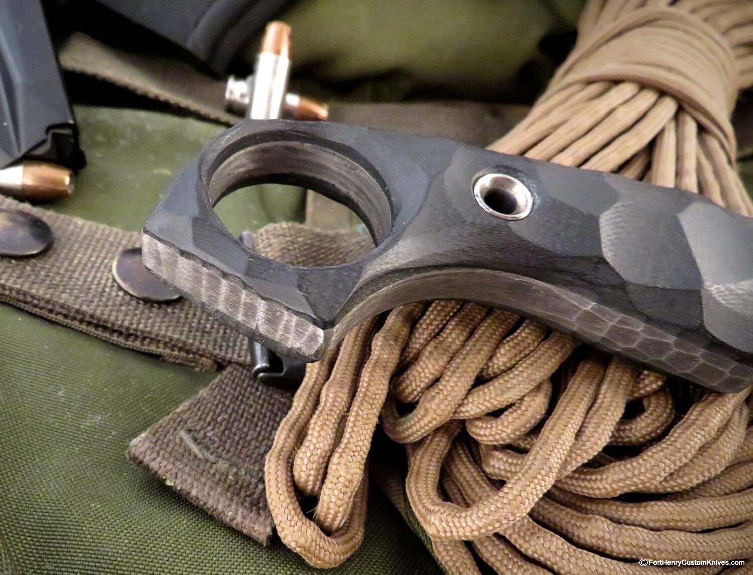 Ken Vehikite / Black Roc Knives - Custom Monkey Thumper - Image 4