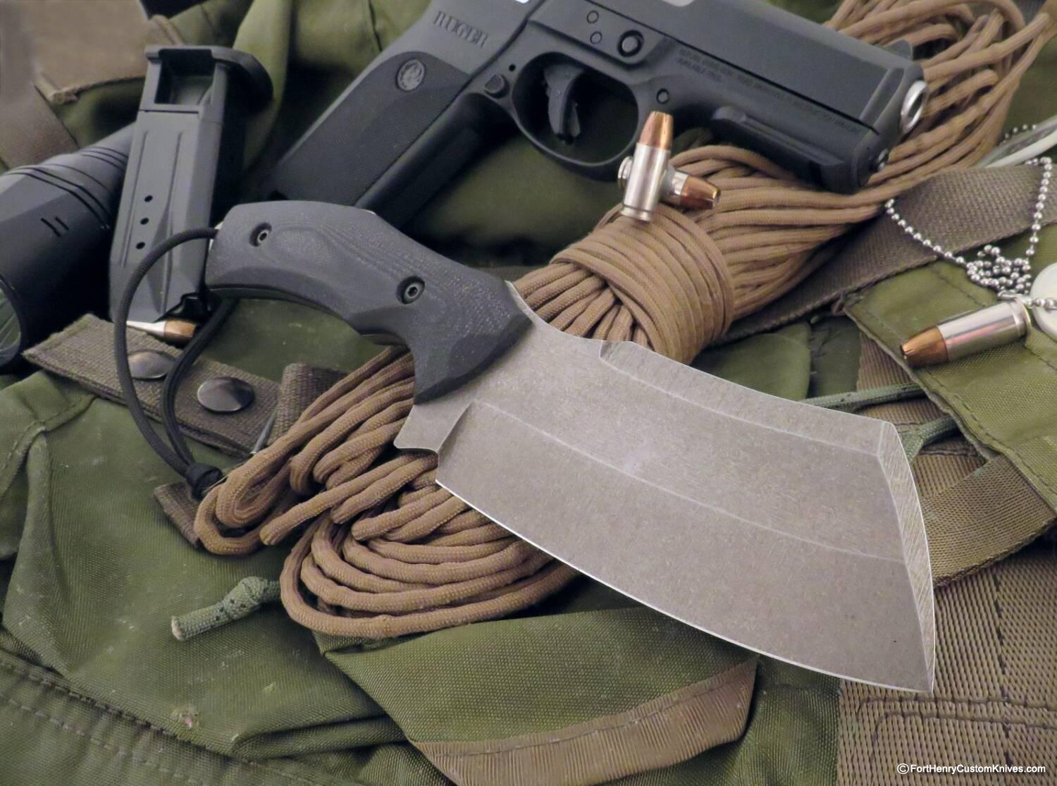 LKW Knives - Custom Survival Butcher - Hand Ground - Image 5