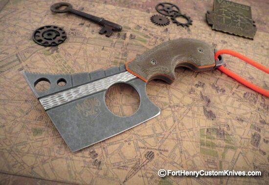 Eddie Diaz / Macho Blades  - Custom Butcher - Belt or Pocket - Discontinued