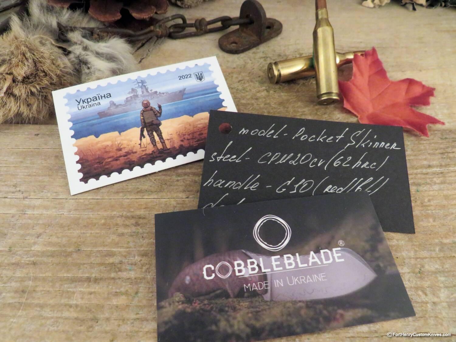 COBBLE Blade - Custom Pocket Skinner - CPM 20CV - Image 7