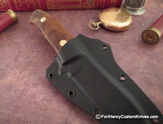 Dan Crotts - Custom Simi Skinner - D2 - Maple Burl - Image 7