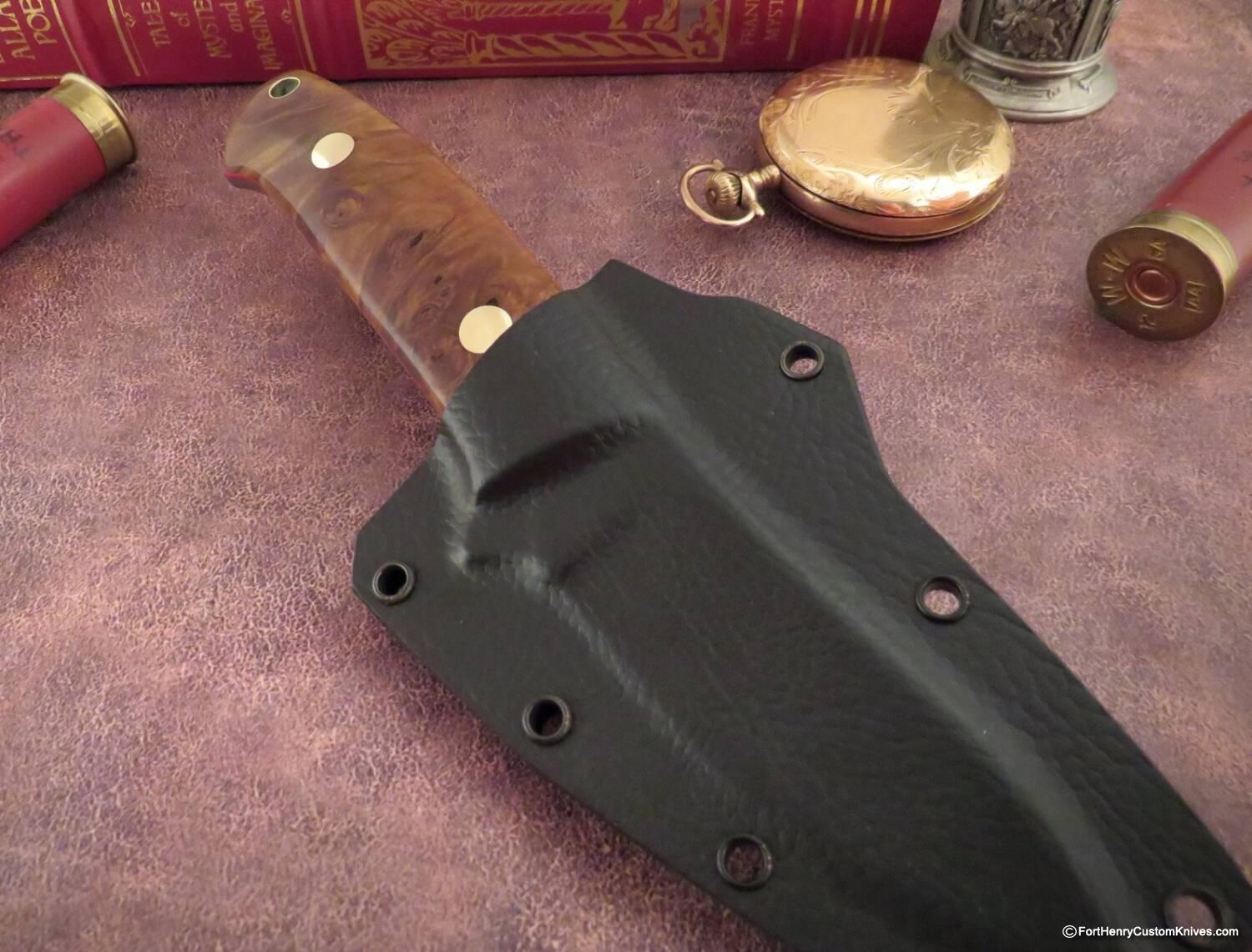 Dan Crotts - Custom Simi Skinner - D2 - Maple Burl - Image 7