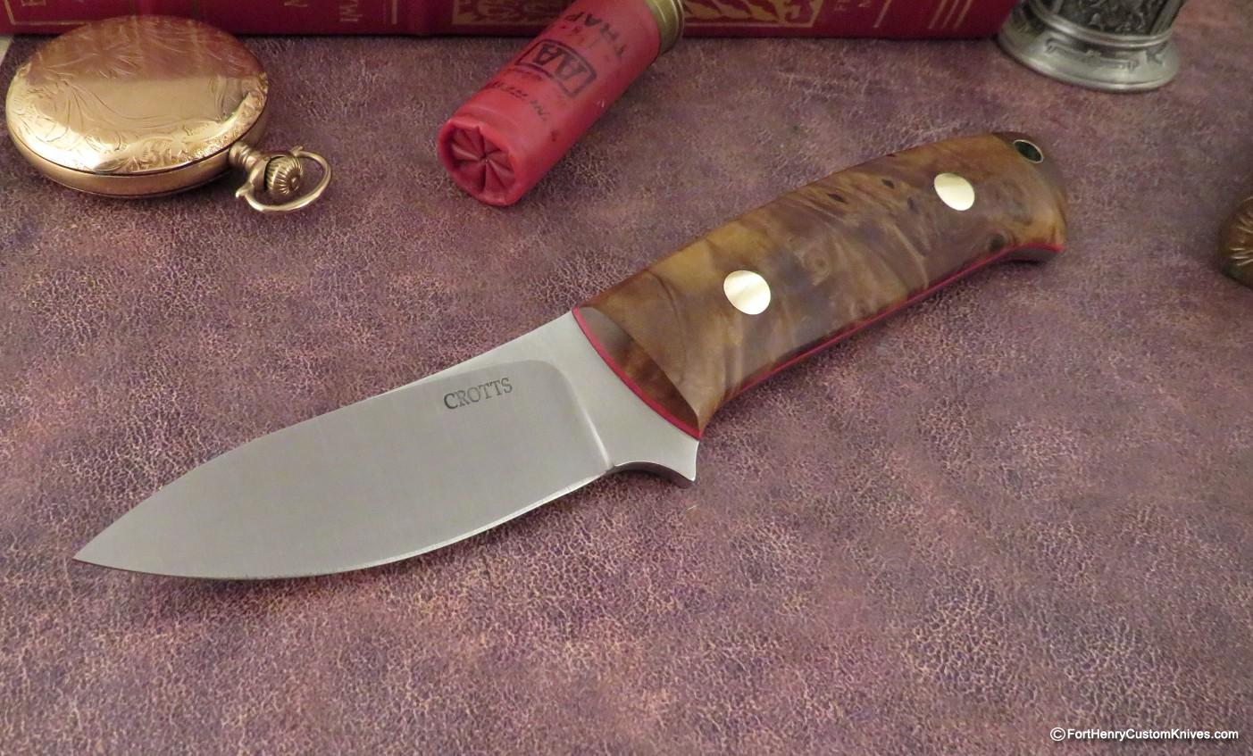 Dan Crotts - Custom Simi Skinner - D2 - Maple Burl - Image 6