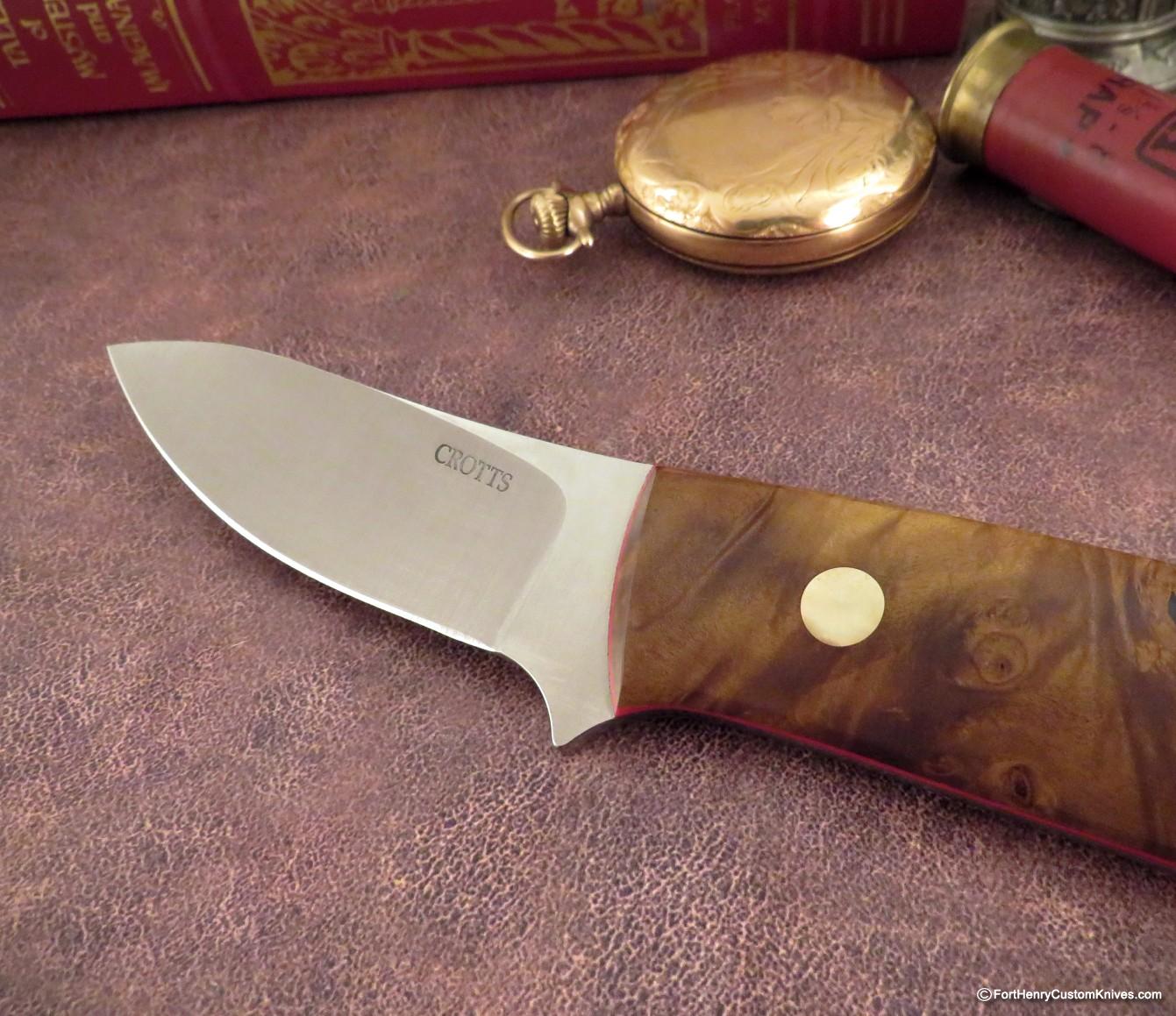 Dan Crotts - Custom Simi Skinner - D2 - Maple Burl - Image 2