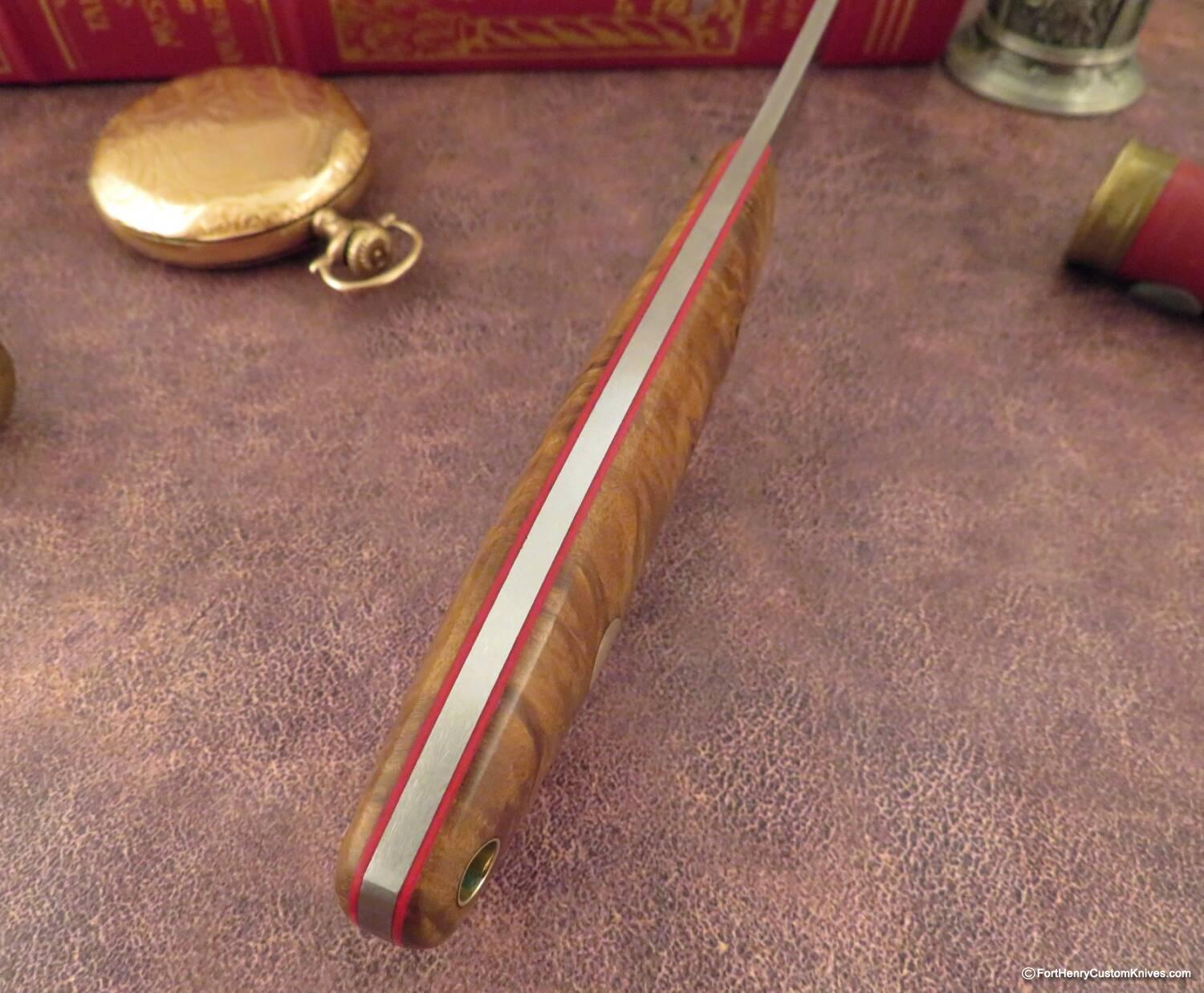 Dan Crotts - Custom Simi Skinner - D2 - Maple Burl - Image 3