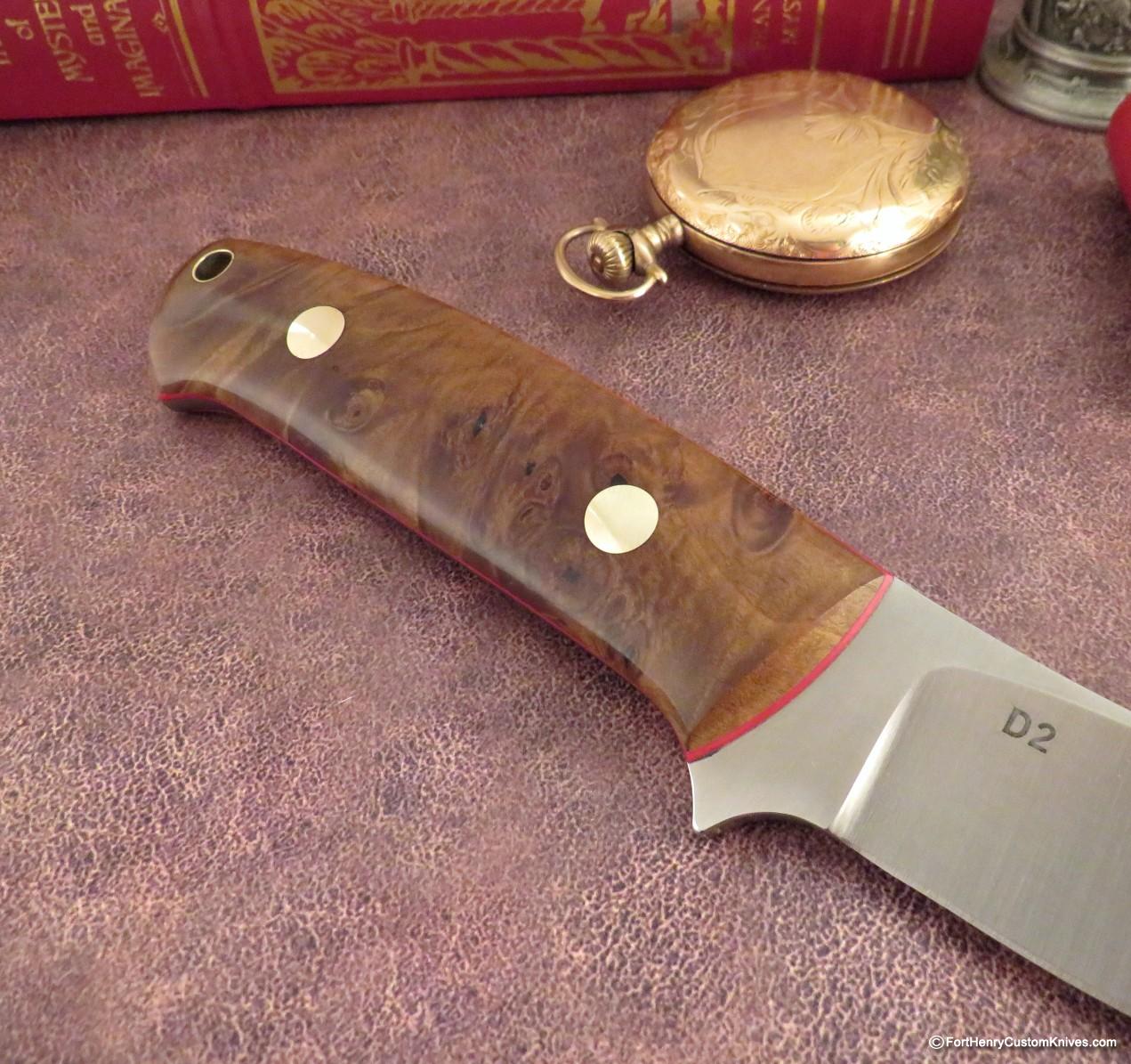 Dan Crotts - Custom Simi Skinner - D2 - Maple Burl - Image 4