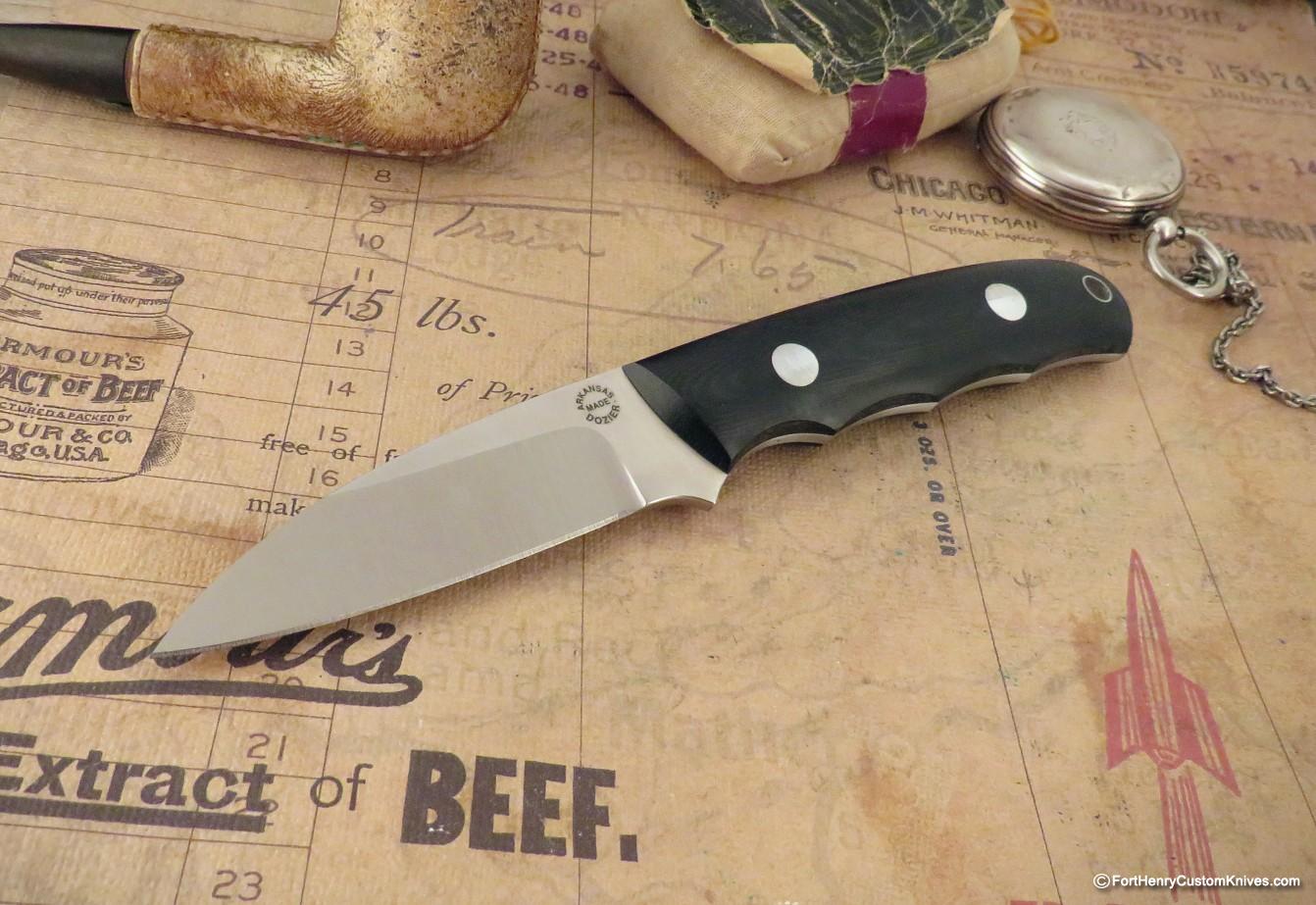 Bob Dozier - Personal Wharncliff - Black Micarta