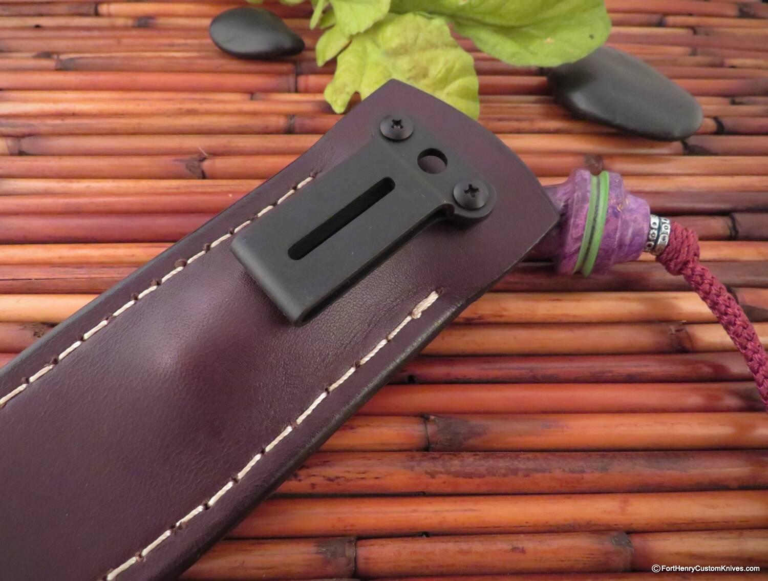 Raymond Johnson - Custom Buckshot - Dion Damascus - Copper Ribbon - Image 6