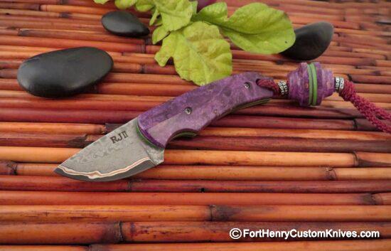 Raymond Johnson - Custom Buckshot - Dion Damascus - Copper Ribbon