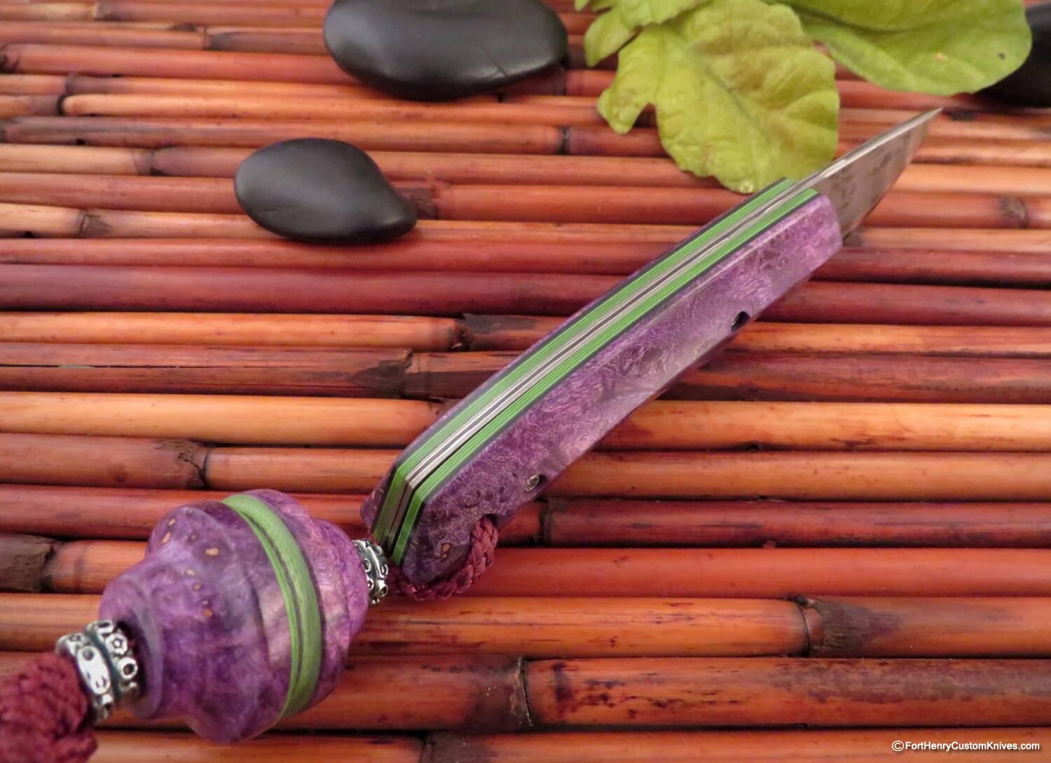 Raymond Johnson - Custom Buckshot - Dion Damascus - Copper Ribbon - Image 3