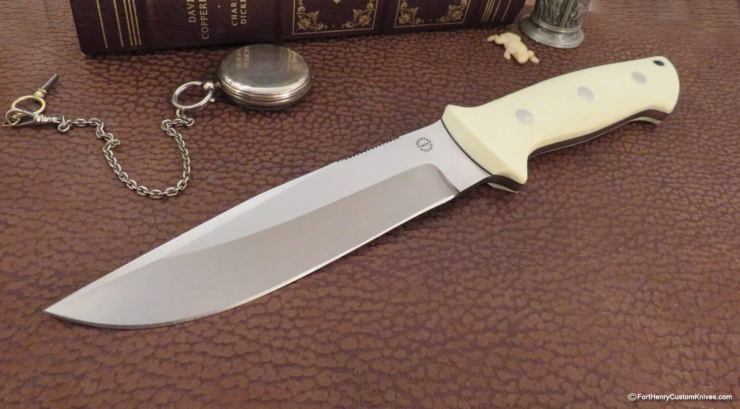 Bob Dozier - Rare KM-1 Tuxedo Ranger - Ivory G-10