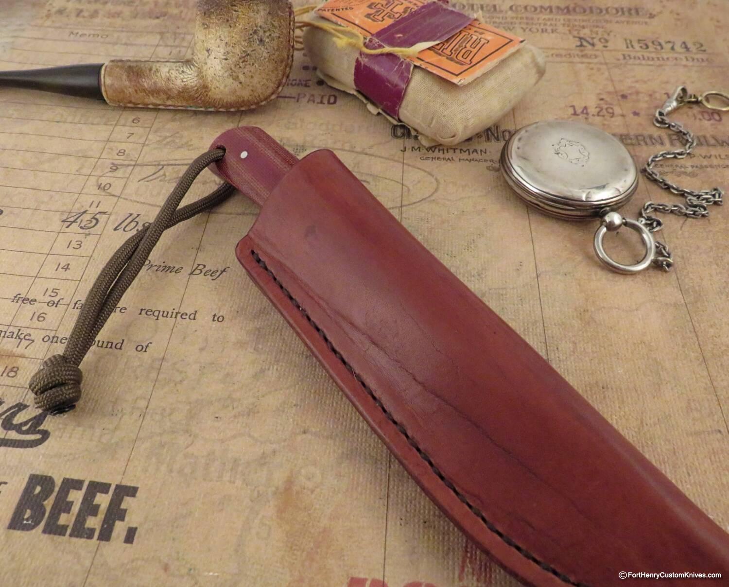 C. W. Fuller - Pocket Defender - Wharncliff - Natural Micarta - Image 5