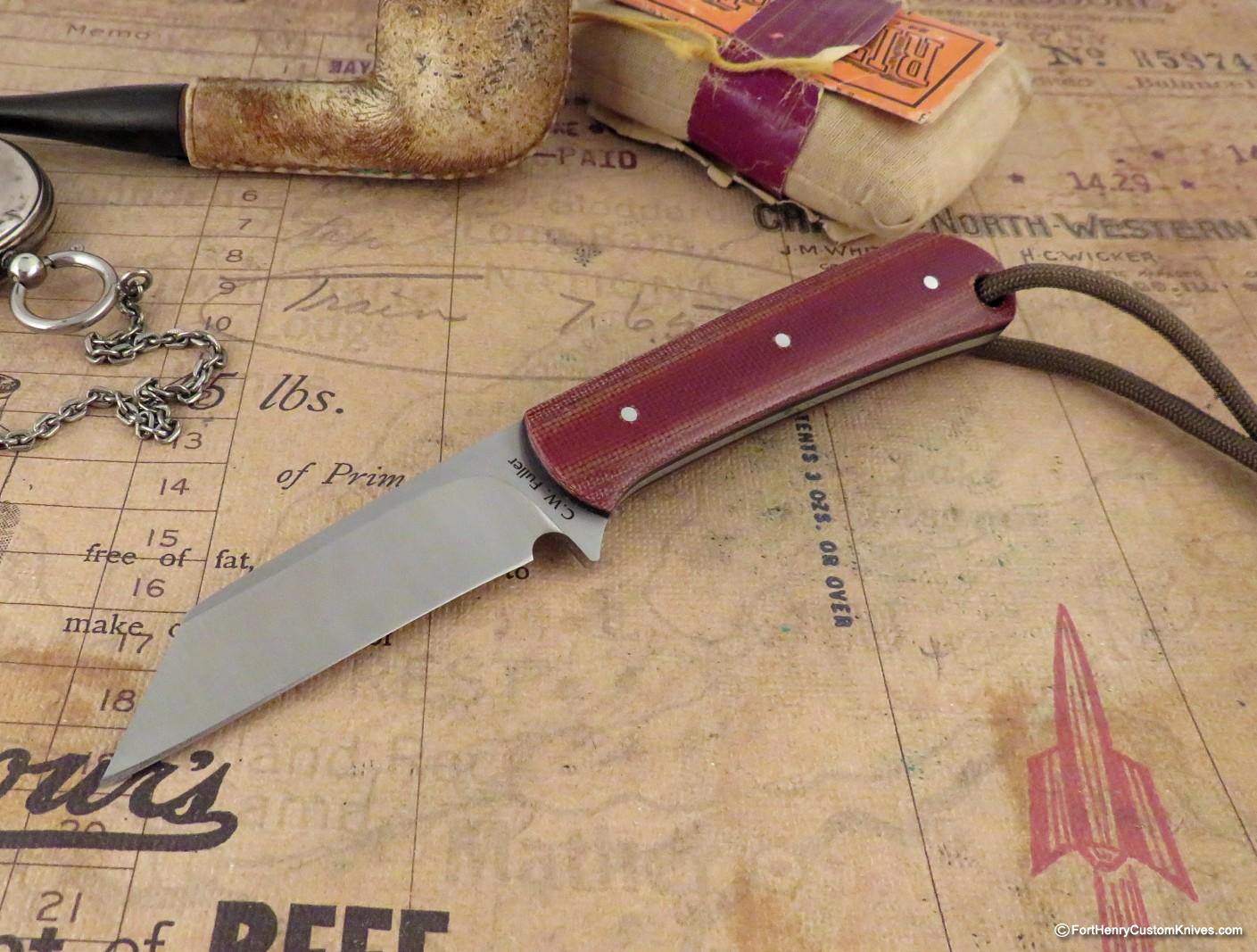 C. W. Fuller - Pocket Defender - Wharncliff - Natural Micarta - Image 2