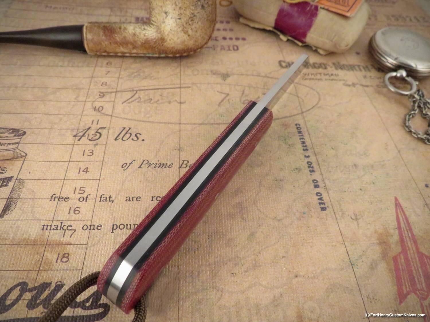 C. W. Fuller - Pocket Defender - Wharncliff - Natural Micarta - Image 4