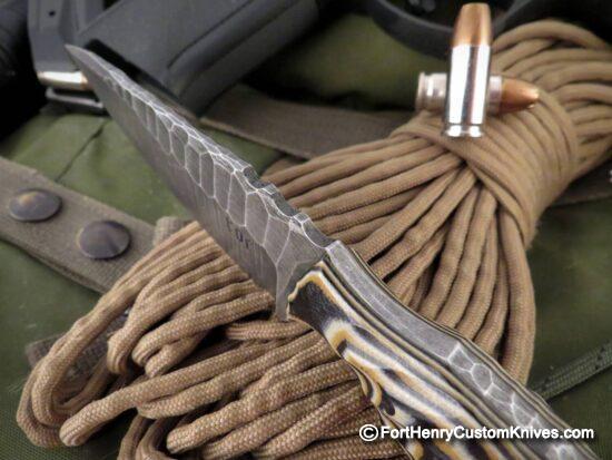 Ken Vehikite / Black Roc Knives - Custom Vandal - Image 3