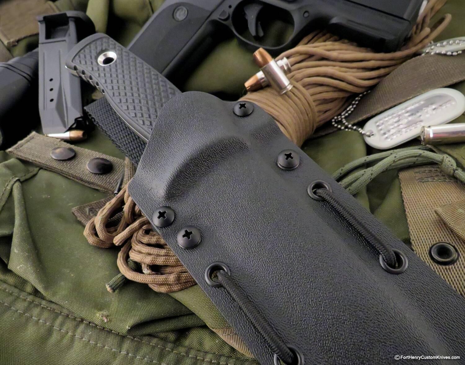 Andrius Tricius / TRC Knives - Lim Ed M-1SL Tactical - Satin M390 - Image 7