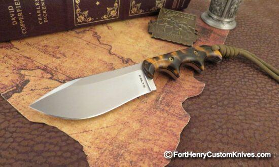 Alan Folts - Rare Custom Nesmuk Minimalist - Tortoise Shell Kirinite