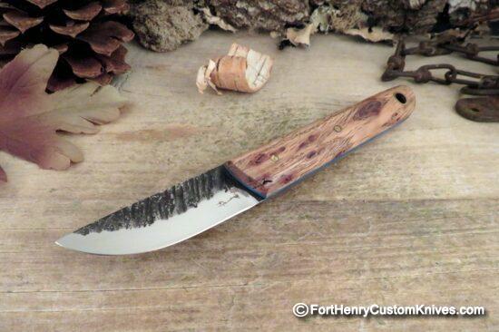 Aeros Knives - Custom Puuko - Forged - Juniper Wood