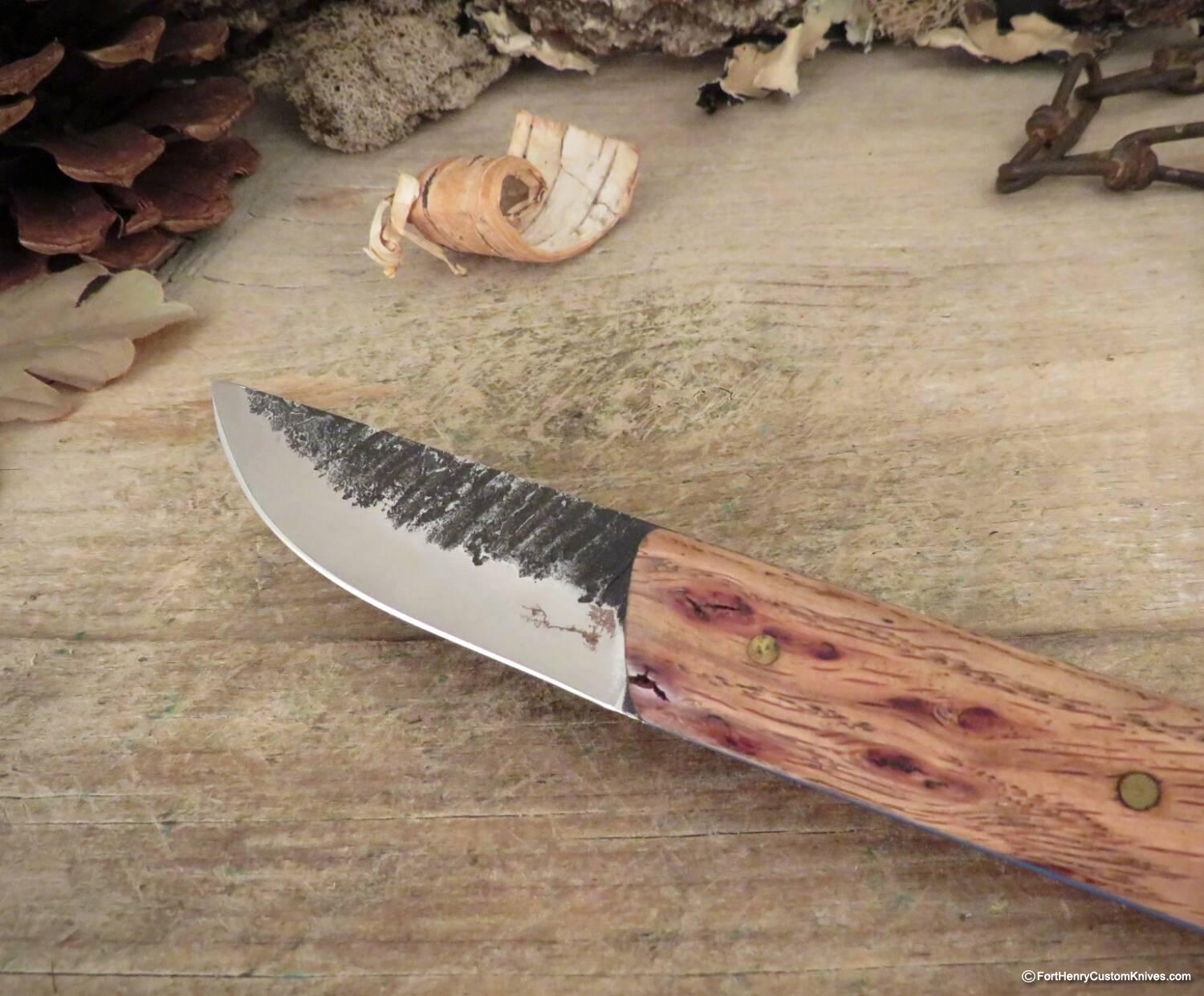 Aeros Knives - Custom Puuko - Forged - Juniper Wood - Image 2