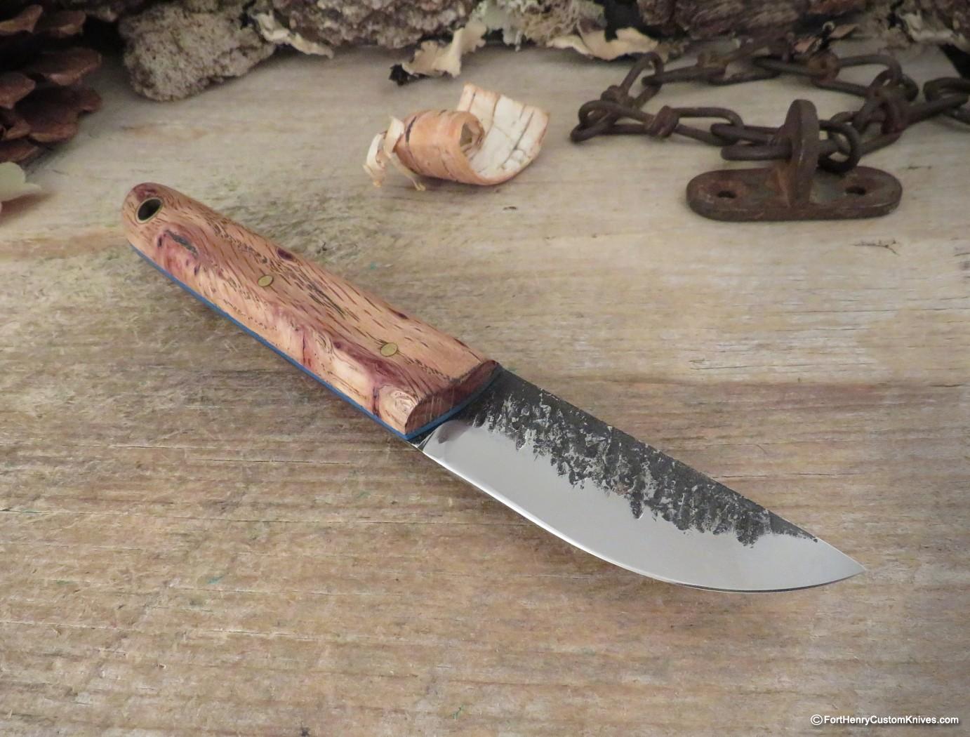 Aeros Knives - Custom Puuko - Forged - Juniper Wood - Image 4