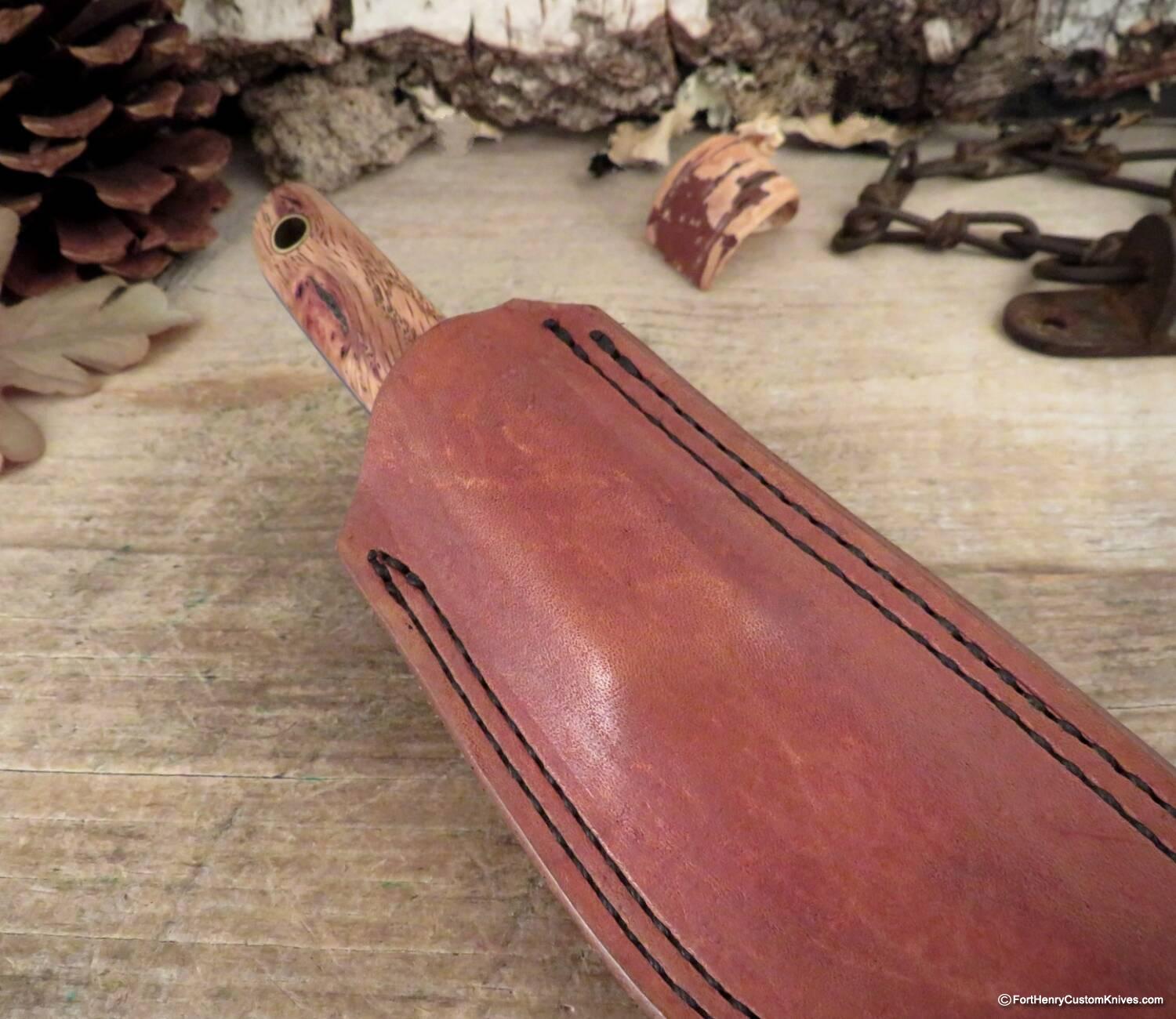 Aeros Knives - Custom Puuko - Forged - Juniper Wood - Image 5