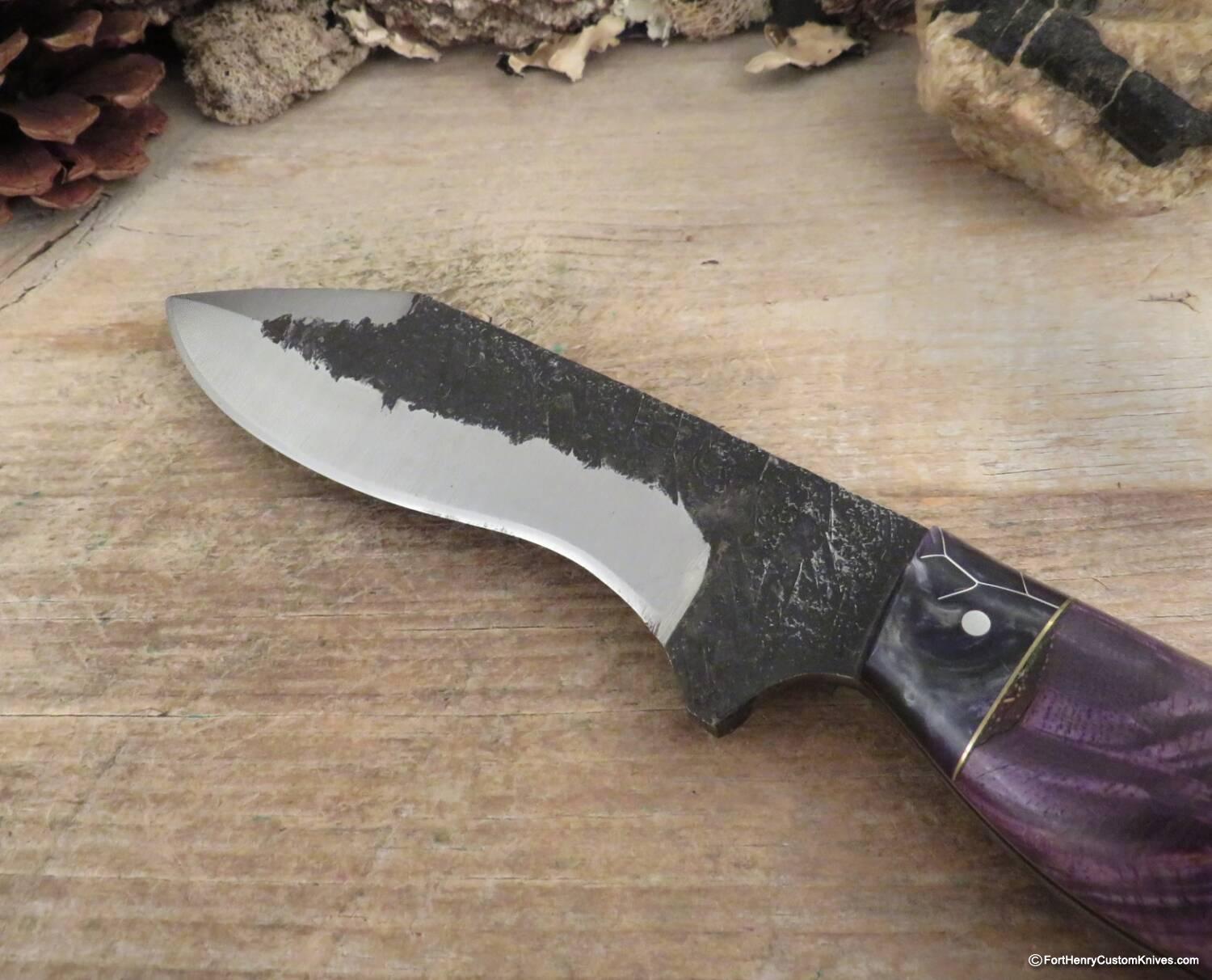 Aeros Knives - Custom Khukuri - Forged - Curly Maple - Image 2