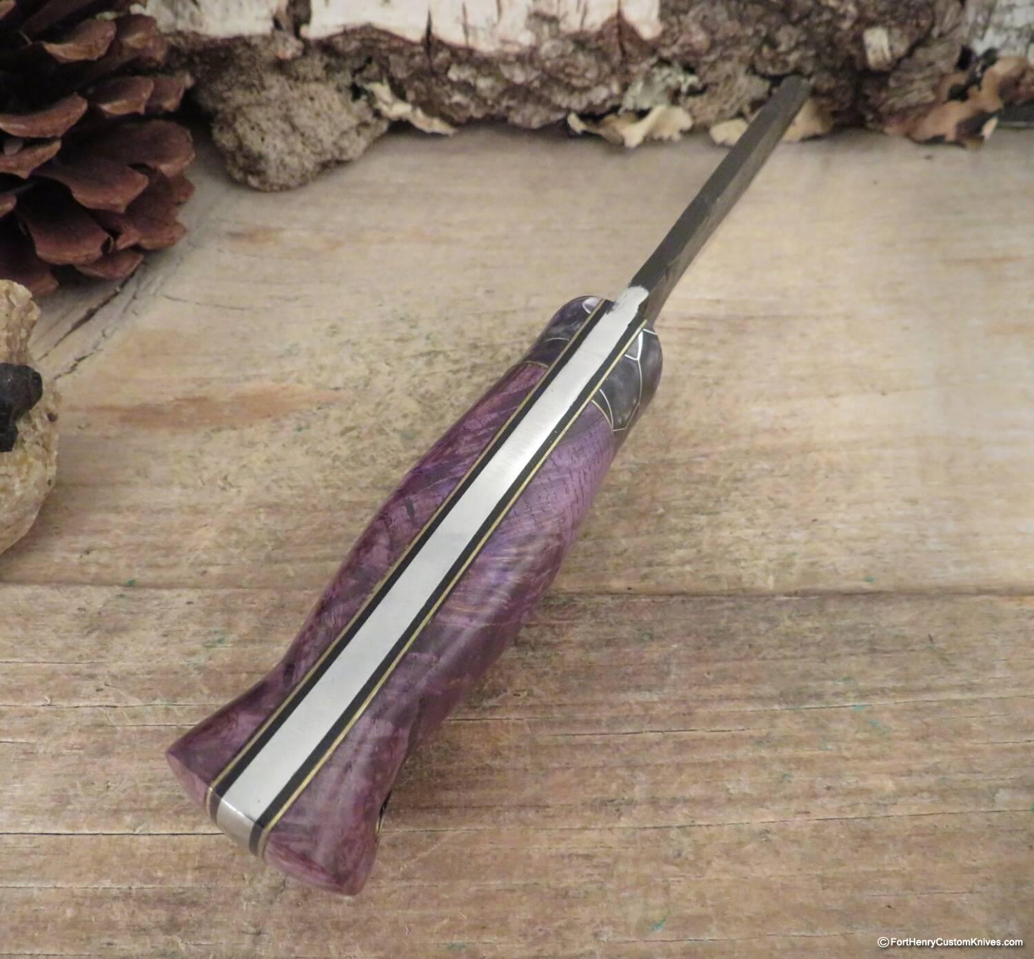 Aeros Knives - Custom Khukuri - Forged - Curly Maple - Image 3