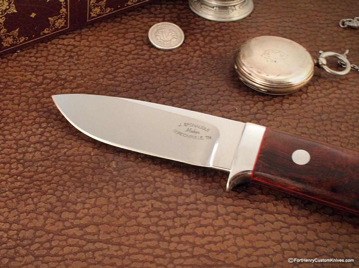 James Sponaugle - Loveless Style Drop Point - Mirror Polished - Image 2
