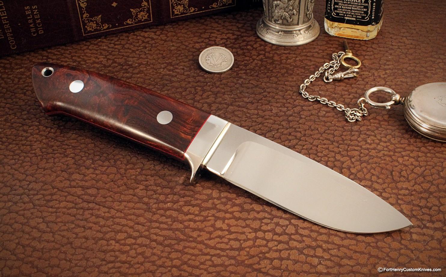 James Sponaugle - Loveless Style Drop Point - Mirror Polished - Image 4