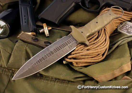 Ken Vehikite / Black Roc Knives - Custom Boot Dagger