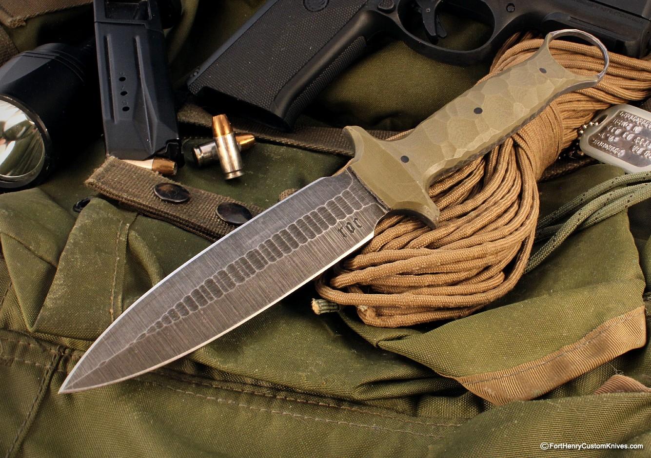Ken Vehikite / Black Roc Knives - Custom Boot Dagger