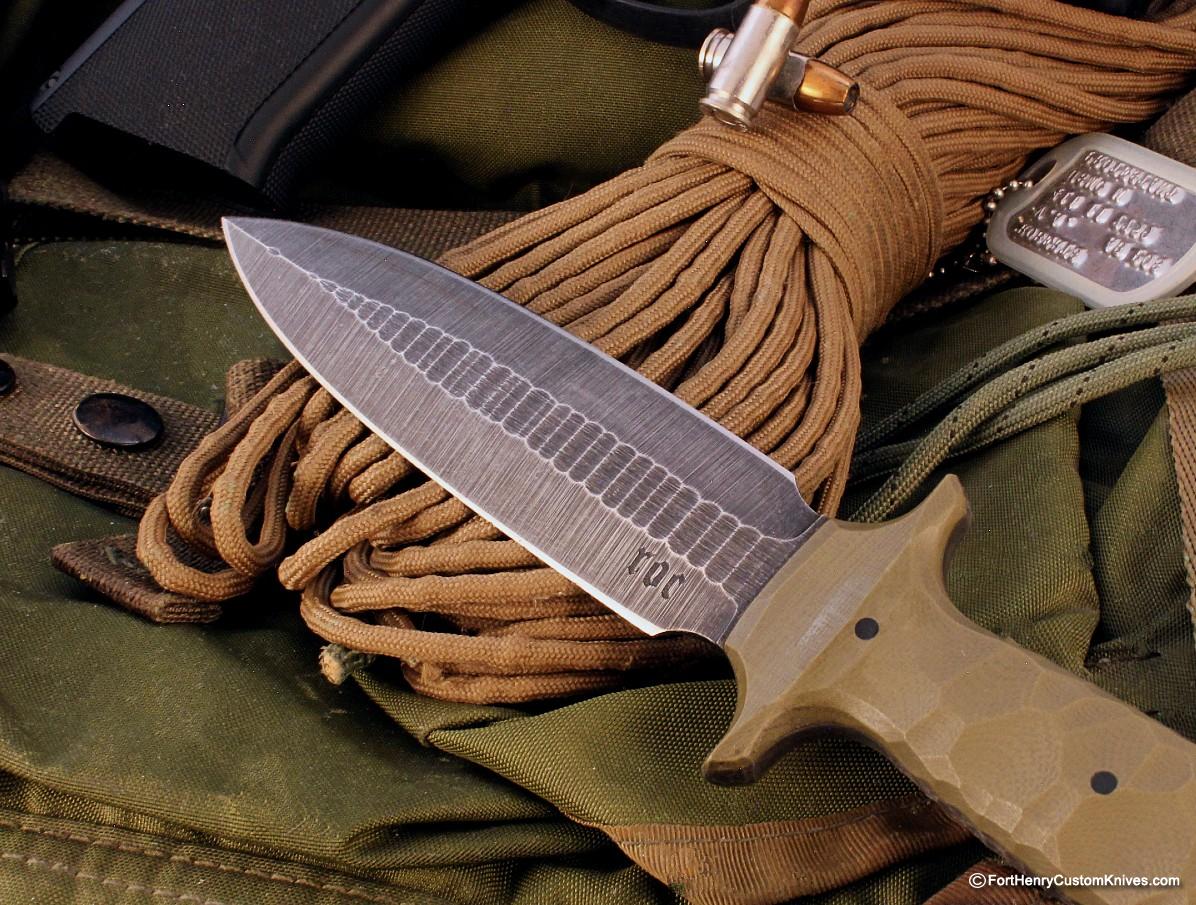 Ken Vehikite / Black Roc Knives - Custom Boot Dagger - Image 3