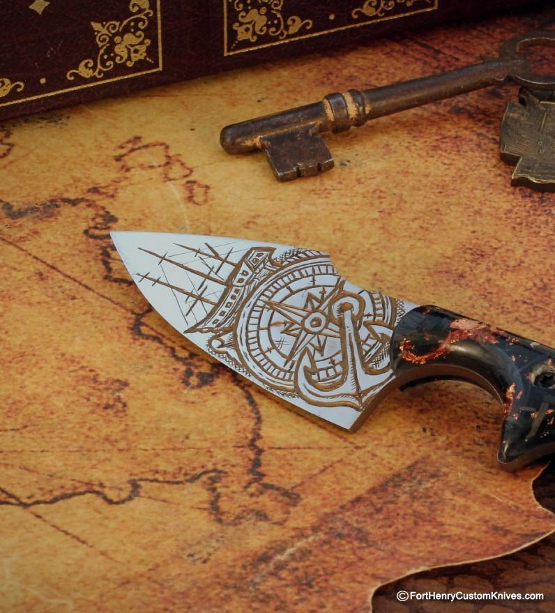 Alan Folts - Rare Titanium Harpoon Minimalist - Image 2