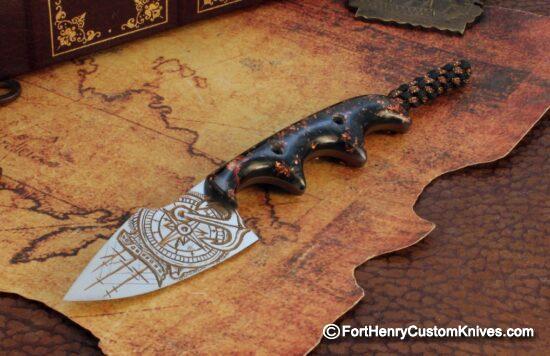 Alan Folts - Rare Titanium Harpoon Minimalist
