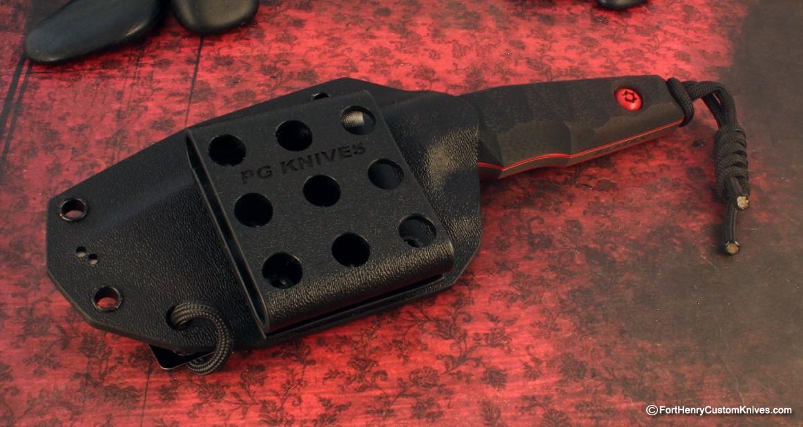 Piotr Gosciniak / PG Knives - Custom "Code Red" Spider - Elmax - Image 4