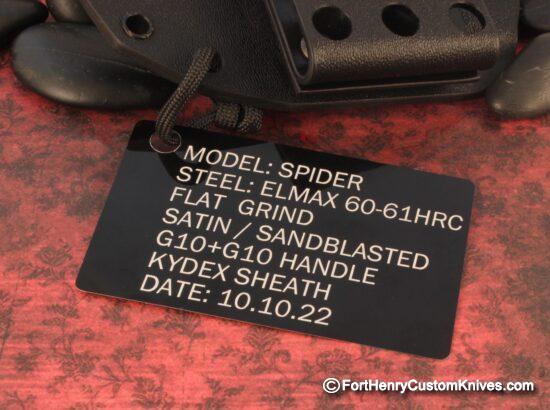 Piotr Gosciniak / PG Knives - Custom "Code Red" Spider - Elmax - Image 5