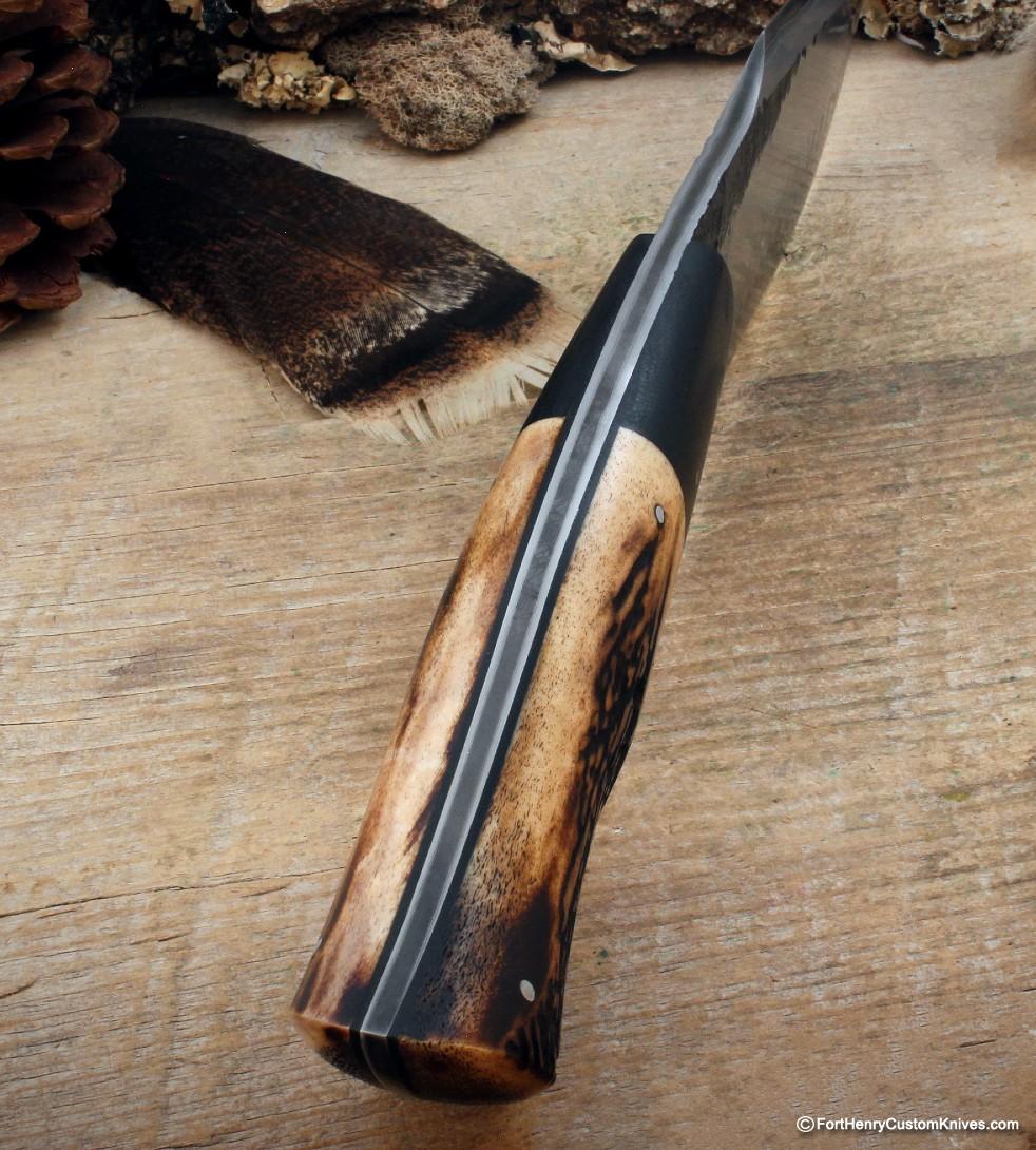 Claudio & Ariel Sobral / CAS Knives - Black Bear - Sambar Stag - Image 3