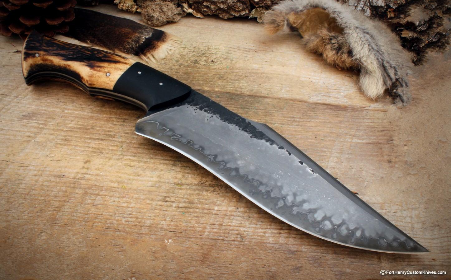 Claudio & Ariel Sobral / CAS Knives - Black Bear - Sambar Stag - Image 5