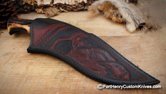 Claudio & Ariel Sobral / CAS Knives - Black Bear - Sambar Stag - Image 6