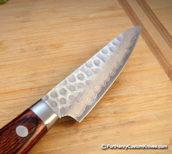 Ohishi Hammer Finished - Hand Forged Paring Knife - San Mai Steel - VG-10 - Image 2